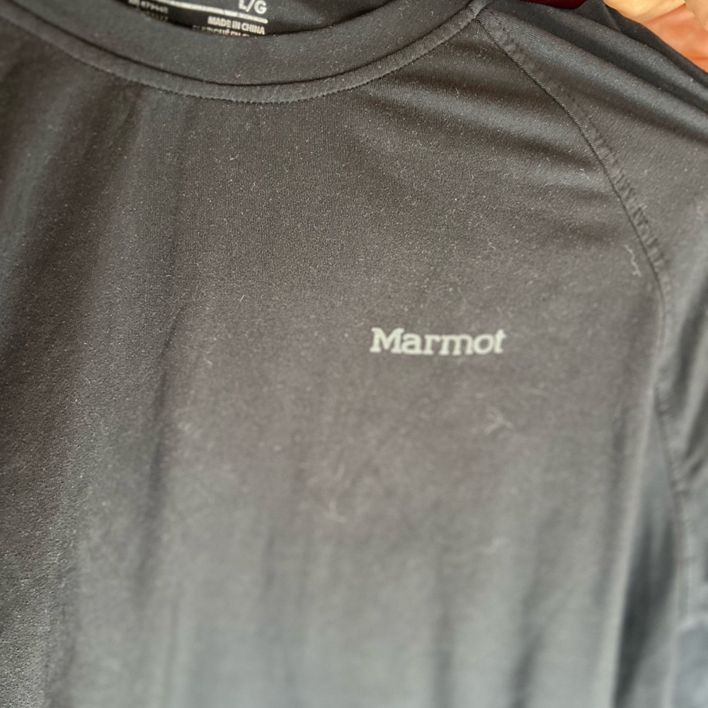 Marmot men’s black long sleeve shirt - Picture 4 of 7